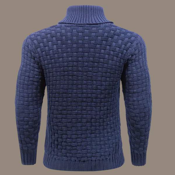 Arvigo | Herrenstrickpullover mit Knopfleiste