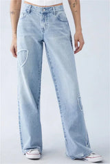 Lavey - Baggy Jeans mit Schleifen