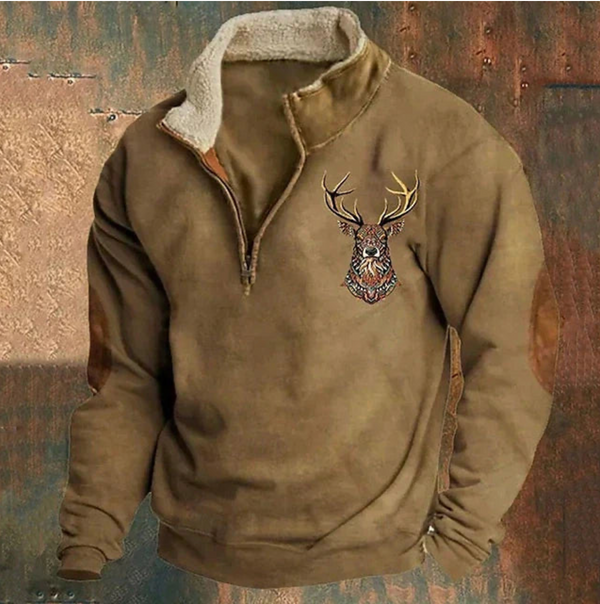 Montova Heritage - Heritage Deer Fleece-Pullover