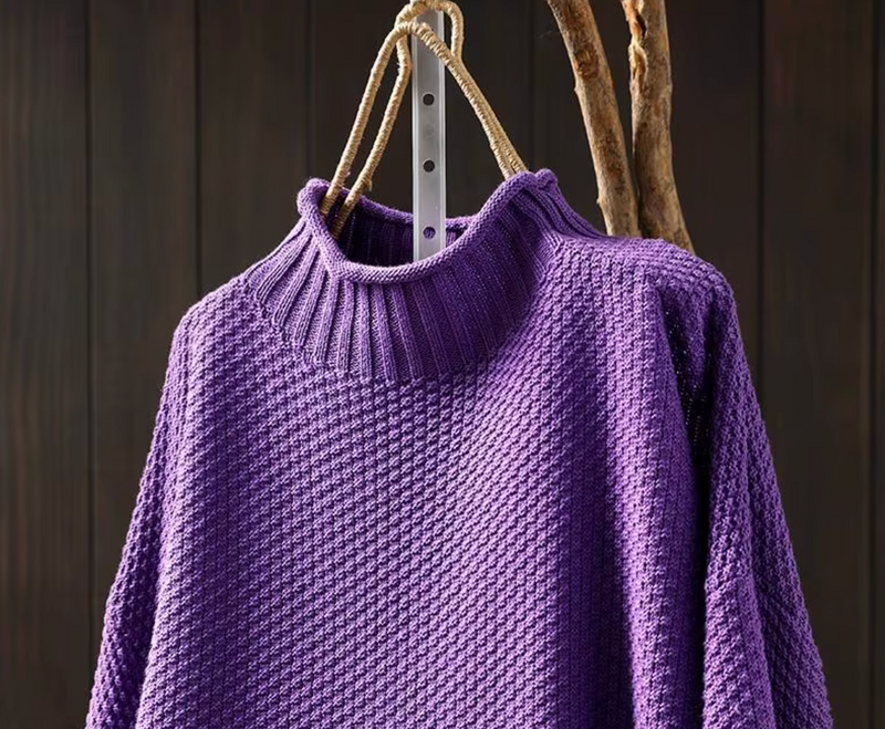 Minoira -  CozyWaffle Rollkragenpullover