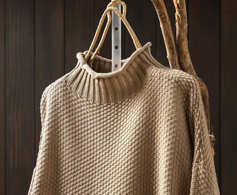 Minoira -  CozyWaffle Rollkragenpullover