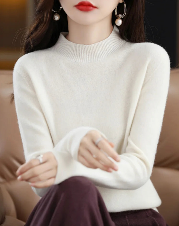 Nuvesso - LuxeWear Elegance Cashmere Pullover