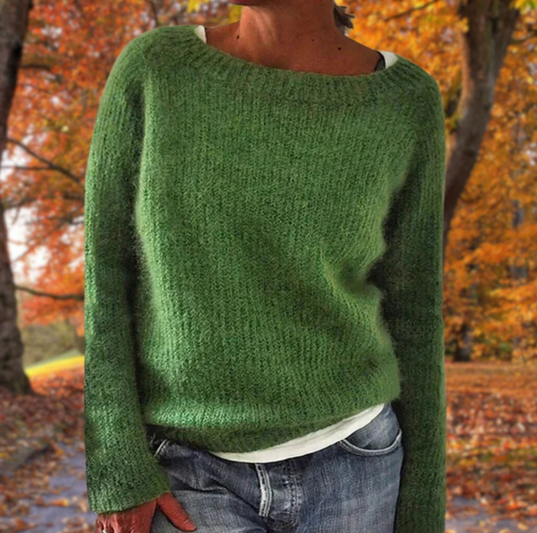 Theresia | klassischer Strickpullover