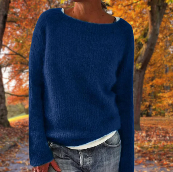 Theresia | klassischer Strickpullover