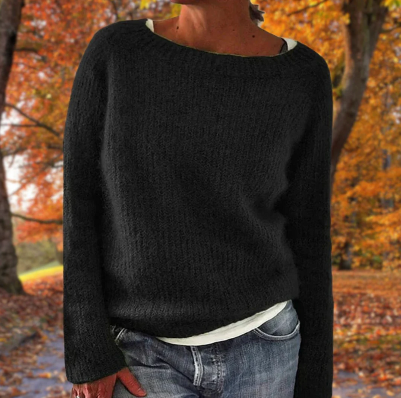 Theresia | klassischer Strickpullover