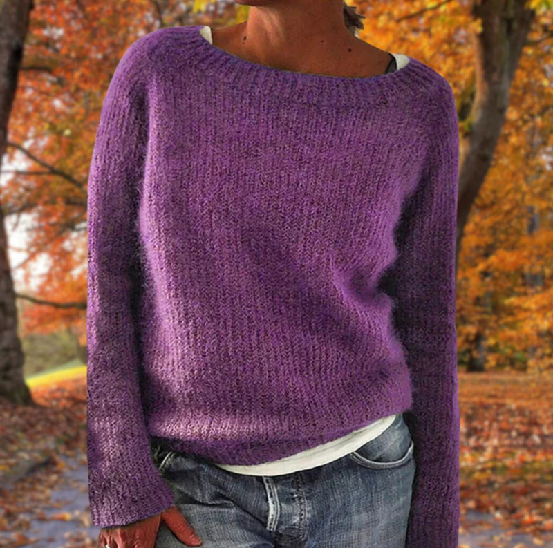 Theresia | klassischer Strickpullover