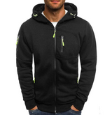 Obalix - Sportlicher Hoodie mit Reissverschluss