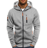 Obalix - Sportlicher Hoodie mit Reissverschluss