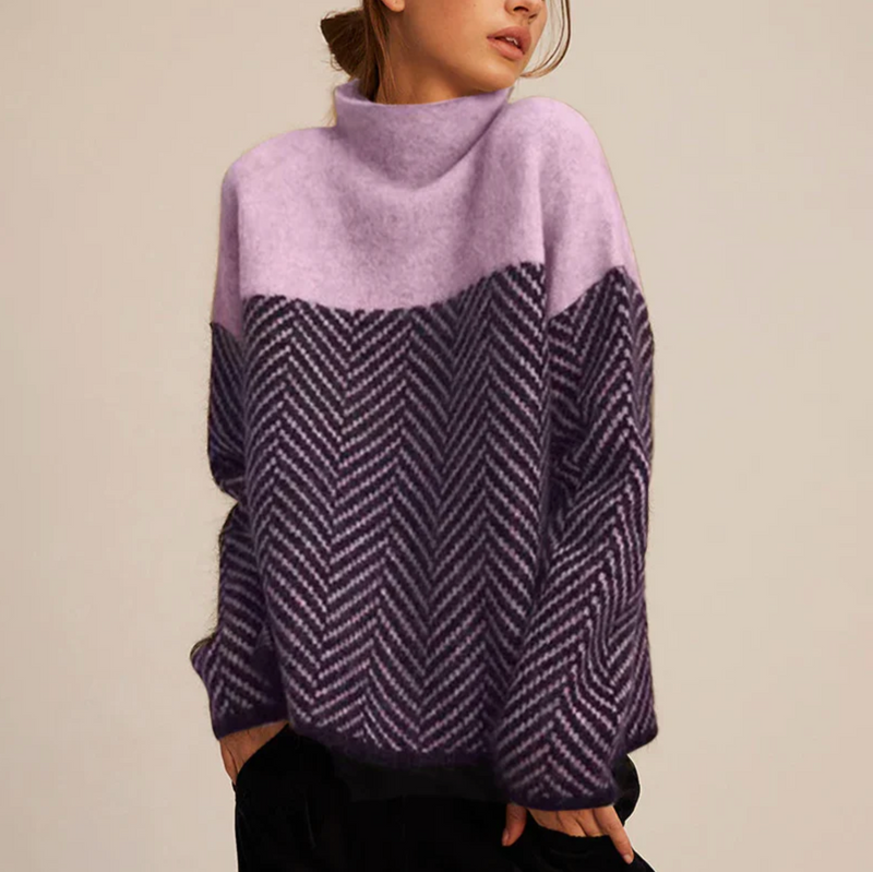 Selvona - Winterpullover mit Muster