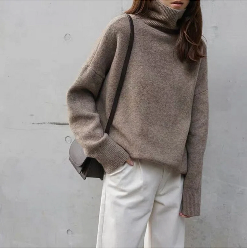 Fiorani - Oversized Rollkragenpullover