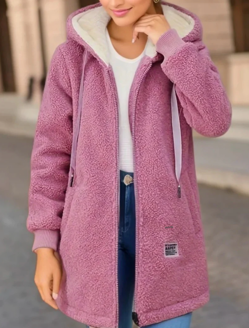 Viana - CozyFleece Kapuzenjacke