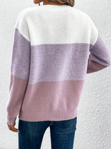 Amelora | kuschelige Streifenstrickpullover