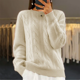 Velu - Luxuriöser warmer Kabelpullover