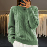 Velu - Luxuriöser warmer Kabelpullover