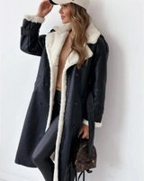 Ferovia - Luxe Dames Teddy Trenchcoat