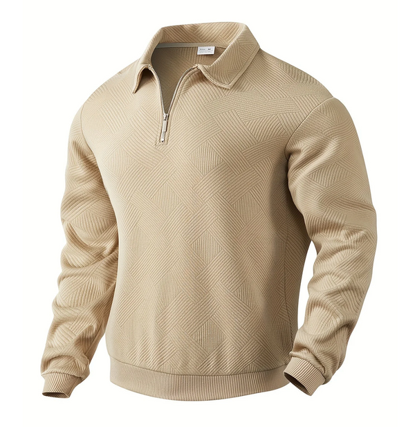 Novuré Apparel - Textura Luxe Half Zip Pullover 1+1= FREI