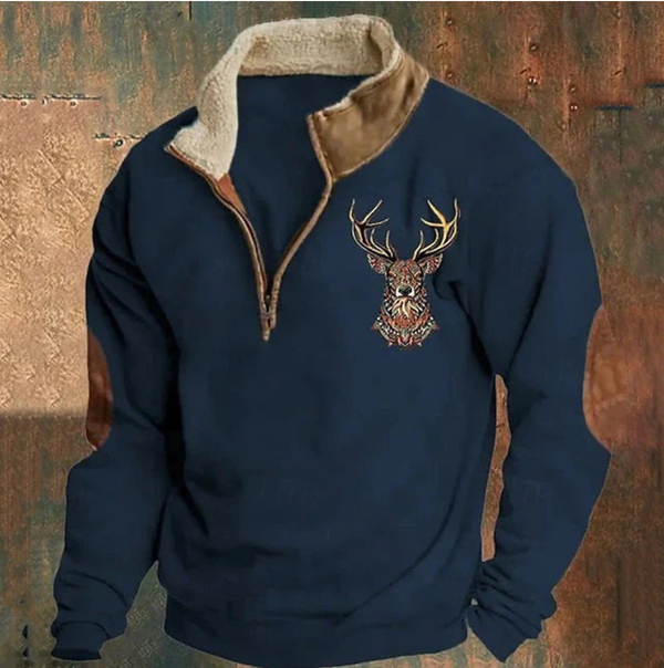 Montova Heritage - Heritage Deer Fleece-Pullover