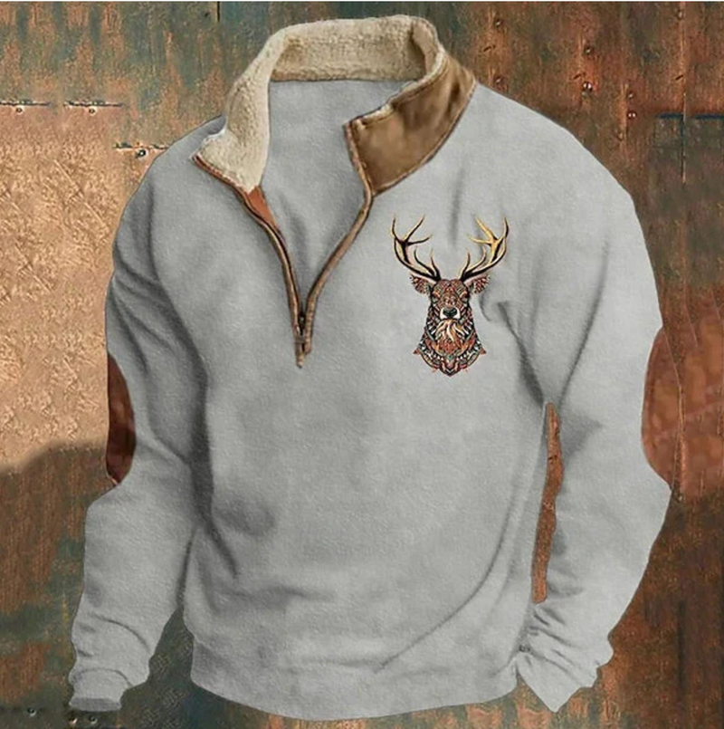 Montova Heritage - Heritage Deer Fleece-Pullover