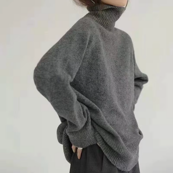 Fiorani - Oversized Rollkragenpullover