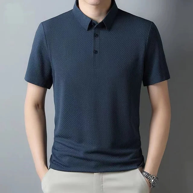 Stijn - klassisches Herren-Poloshirt mit Luxe-Muster