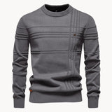 Elivio - Classic Knit Crew Pullover