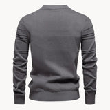 Elivio - Classic Knit Crew Pullover