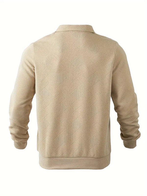 Novuré Apparel - Textura Luxe Half Zip Pullover 1+1= FREI